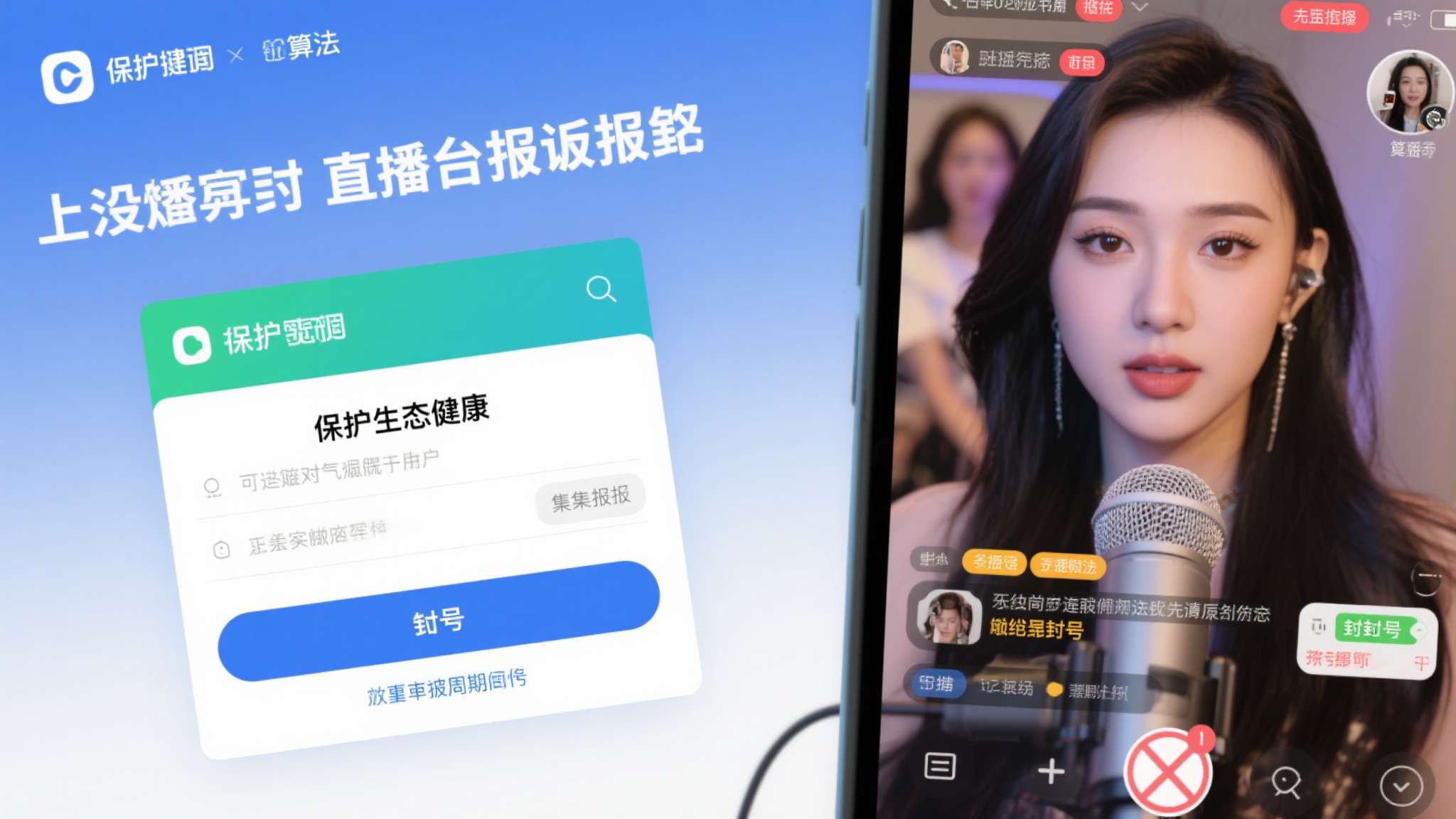 这一事件同样暴露出直播平台举报机制的漏洞。举报系统本是维护生态健康的工具，但在实