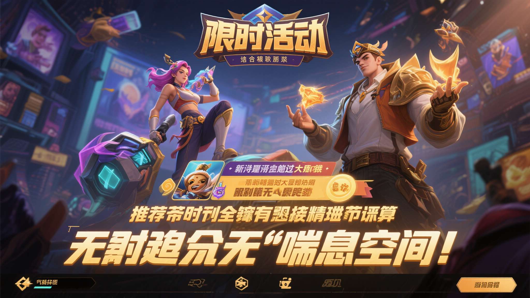 限时活动配合限定皮肤的推出节奏，明显经过精心测算。 每当玩家刚刚完成一波大额消耗